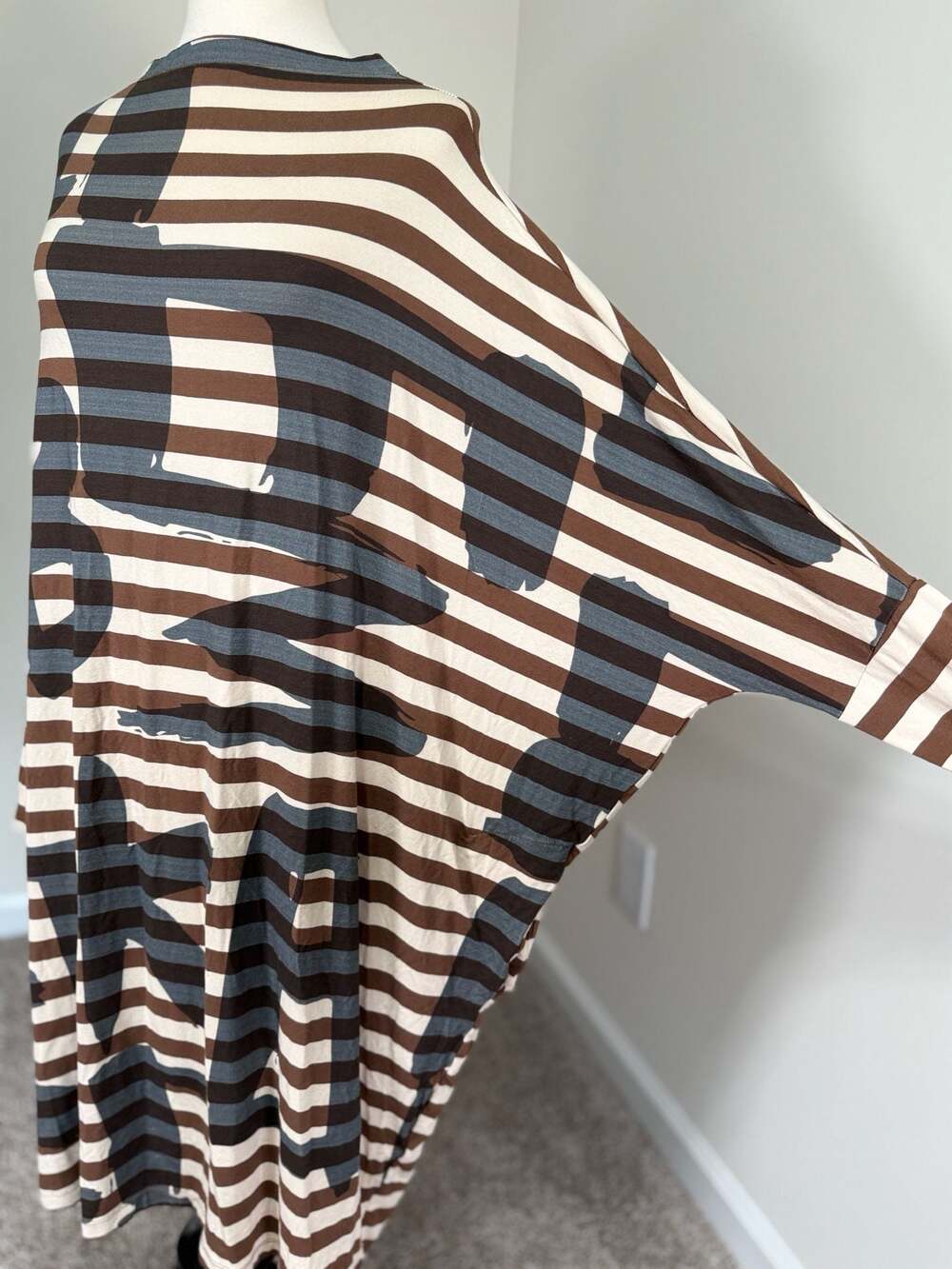 Alembika Urban Luxury Lagenlook Cocoon Tunic Dress Art to Wear Size S - Picture 9 of 10